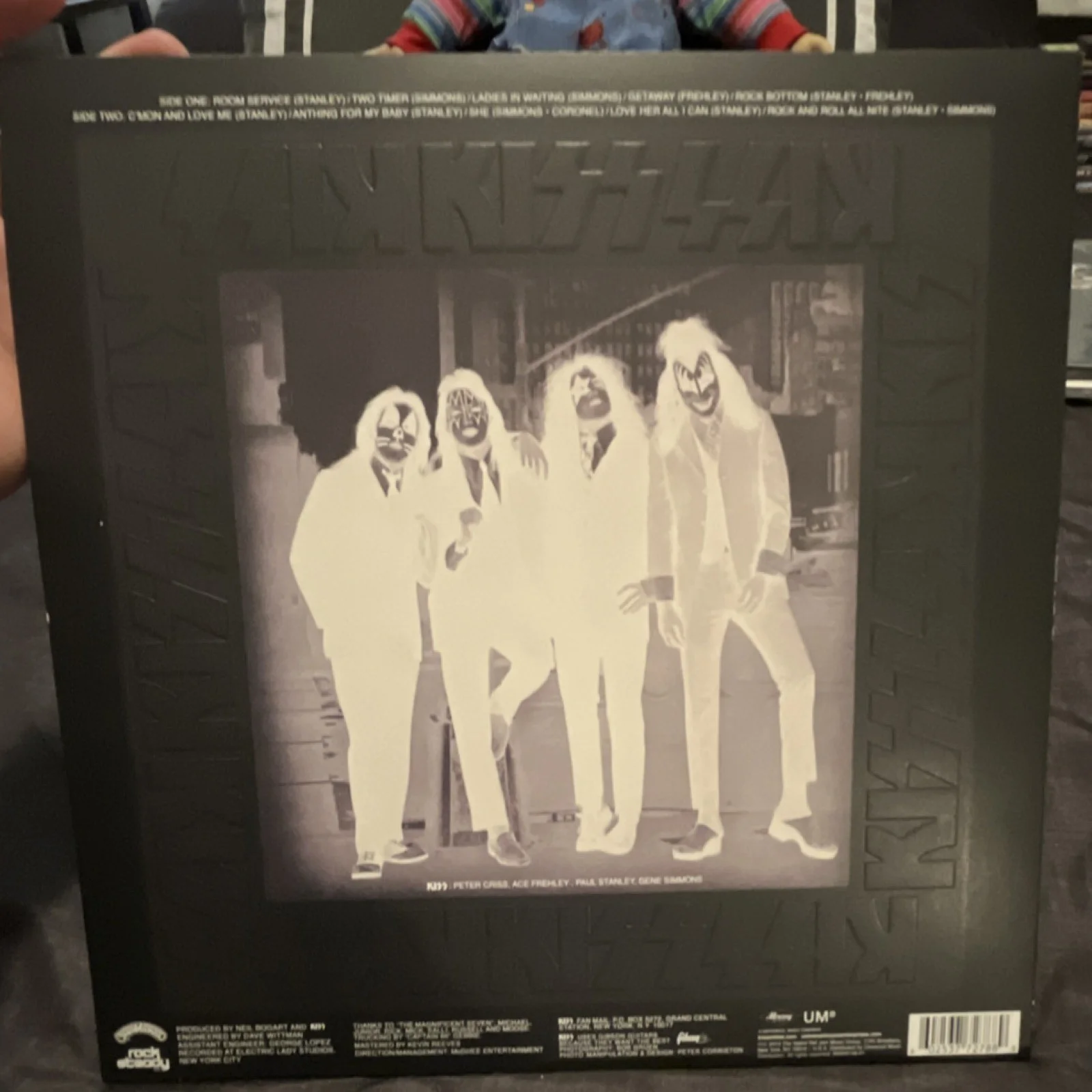 KISS Dressed to Kill (Autographed Peter Criss) 180Gram Vinyl 2014, image 3