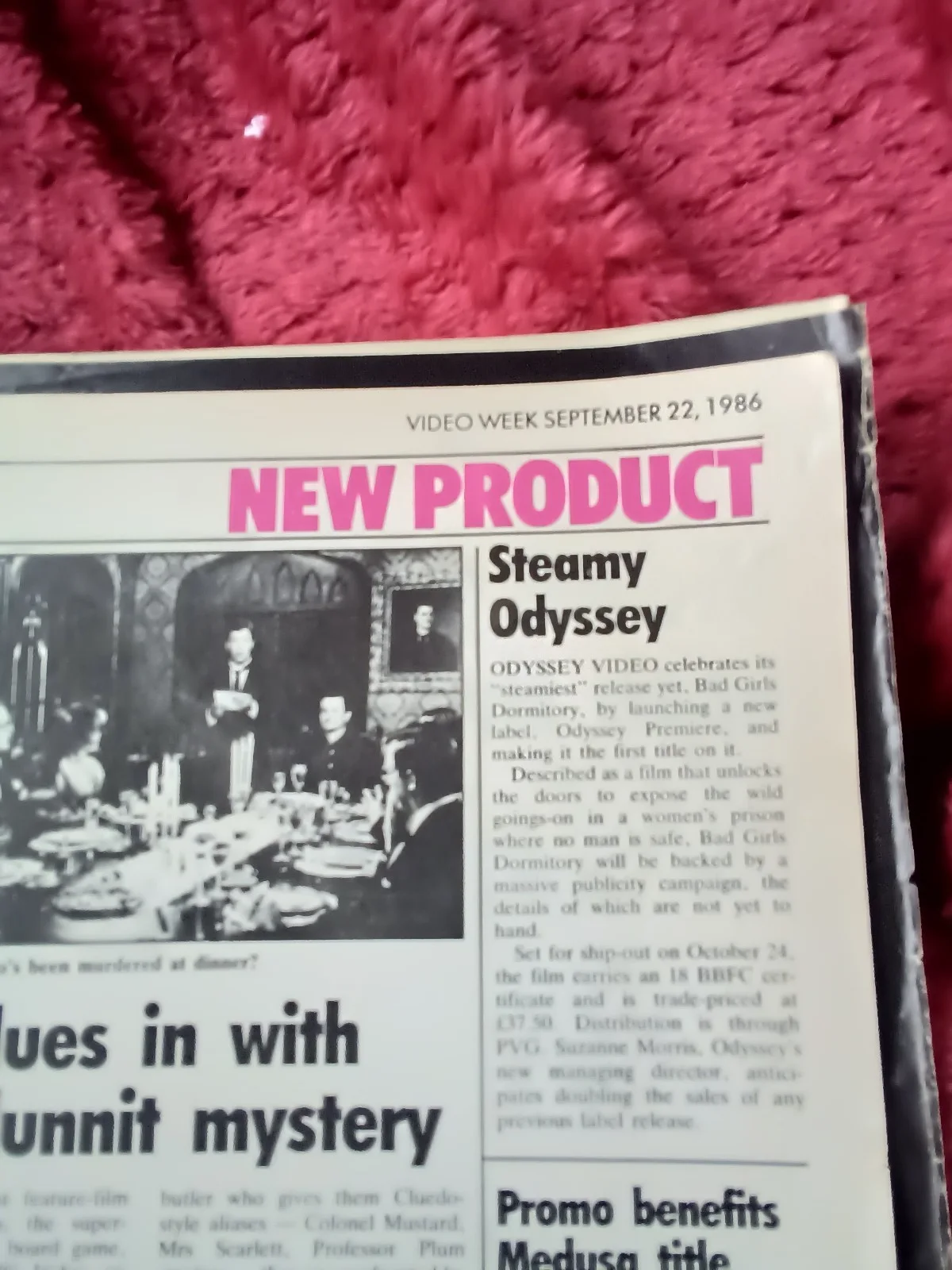 Pre Cert VHS interest Video Week Trade Magazine Sept 22,1986,Godzilla,Norris, image 4