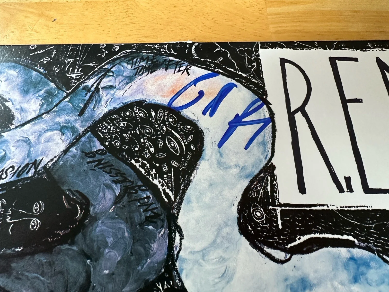 R.E.M. Signed Album Stipe, Buck & Mills "Reckoning" Record JSA Autographed REM, изображение 2