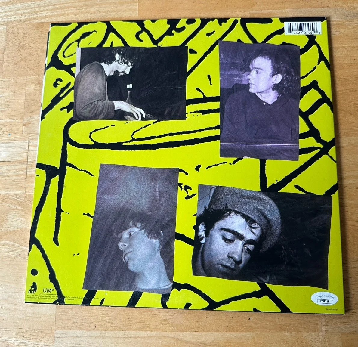 R.E.M. Signed Album Stipe, Buck & Mills "Reckoning" Record JSA Autographed REM, изображение 5