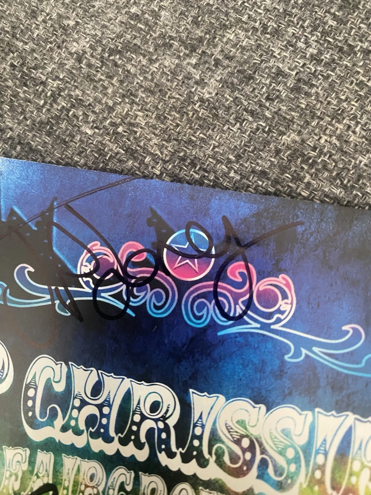 JP Chrissie And The Fairground Boys If You Let Me Record Signed Cd Booklet, изображение 2