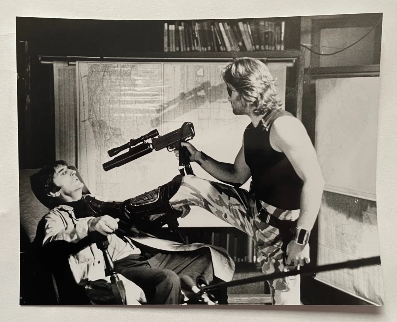 ESCAPE FROM NEW YORK (1981) Four Black and White Publicity Stills Kurt Russell, изображение 3