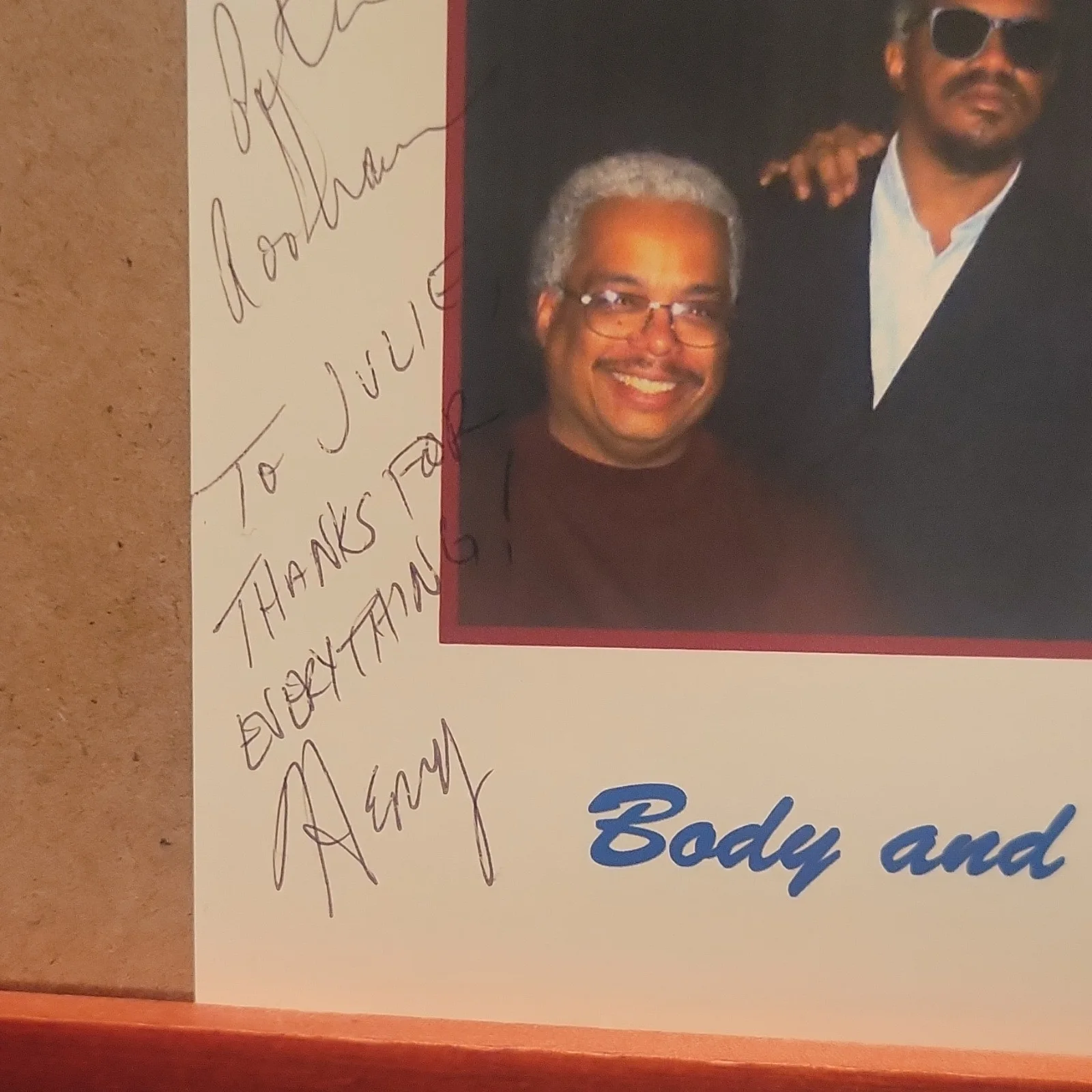 Henry Johnson Organ Express Body and Soul Original Signed Photograph, image 4