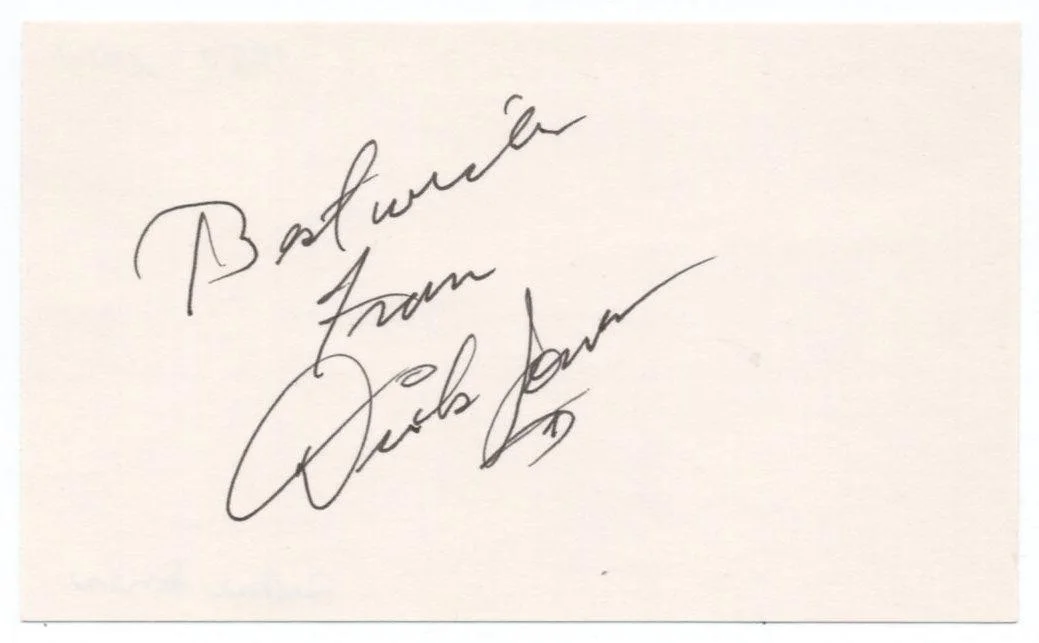 Dickie Jones — DICKIE JONES SIGNED CARD LOT (2pcs, Sig+ Photo) DISNEY Orig 1940 PINOCCHIO VOICE, изображение 2