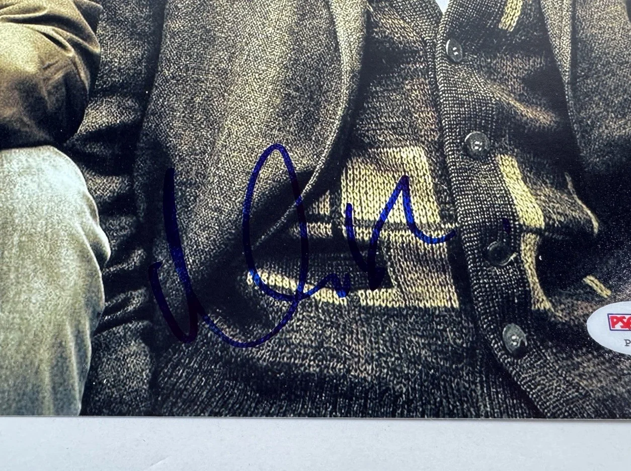 Robin Williams — ROBIN WILLIAMS & MATT DAMON DUAL SIGNED 11x14 GOOD WILL HUNTING PSA/DNA COA, изображение 3