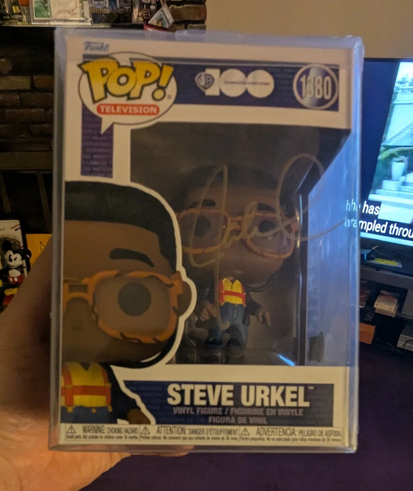 Jaleel White Signed Funko Pop Steve Urkel Figure Beckett, изображение 2