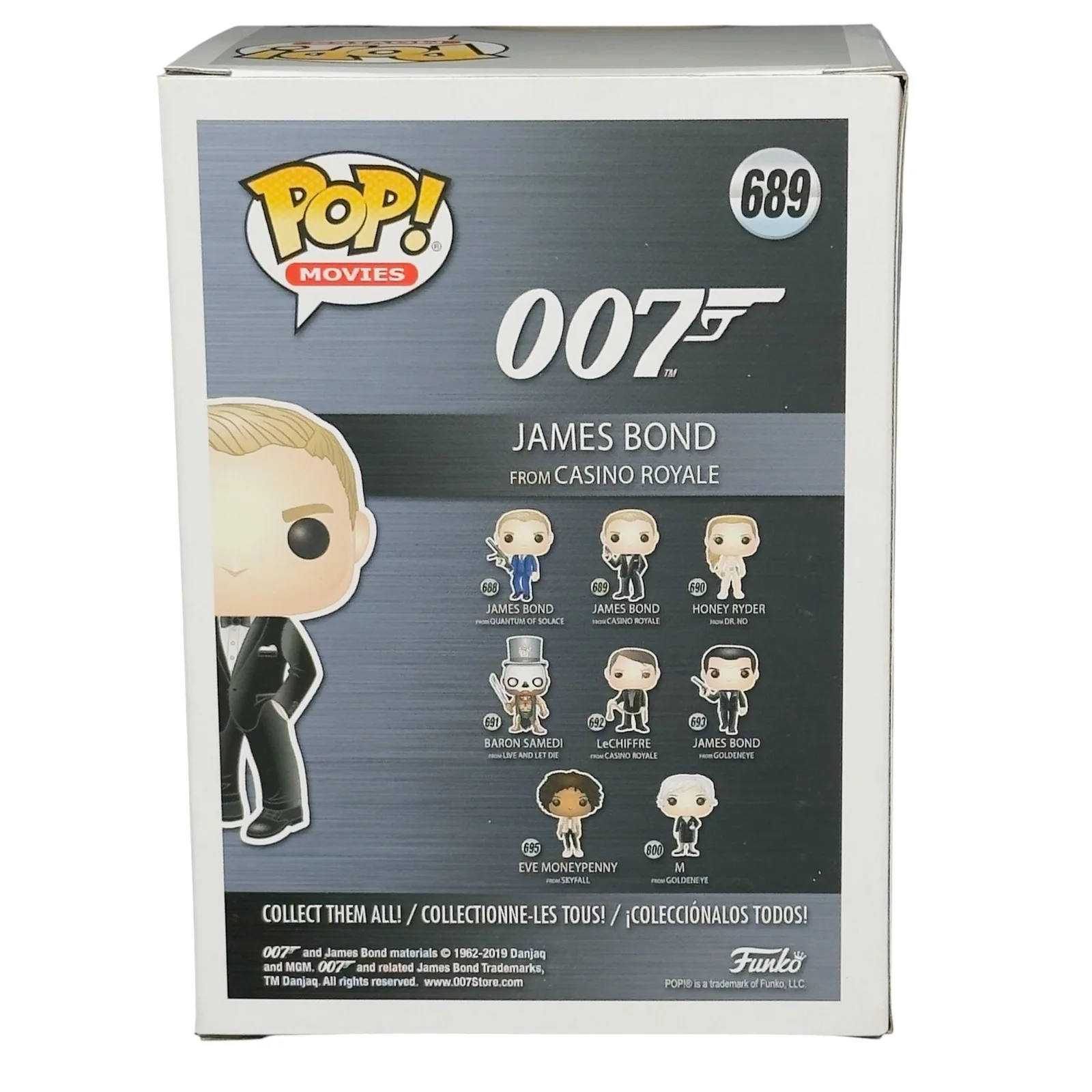 Daniel Craig — Daniel Craig Signed James Bond 007 Funko Pop 689 Autographed Beckett Authentic, image 3