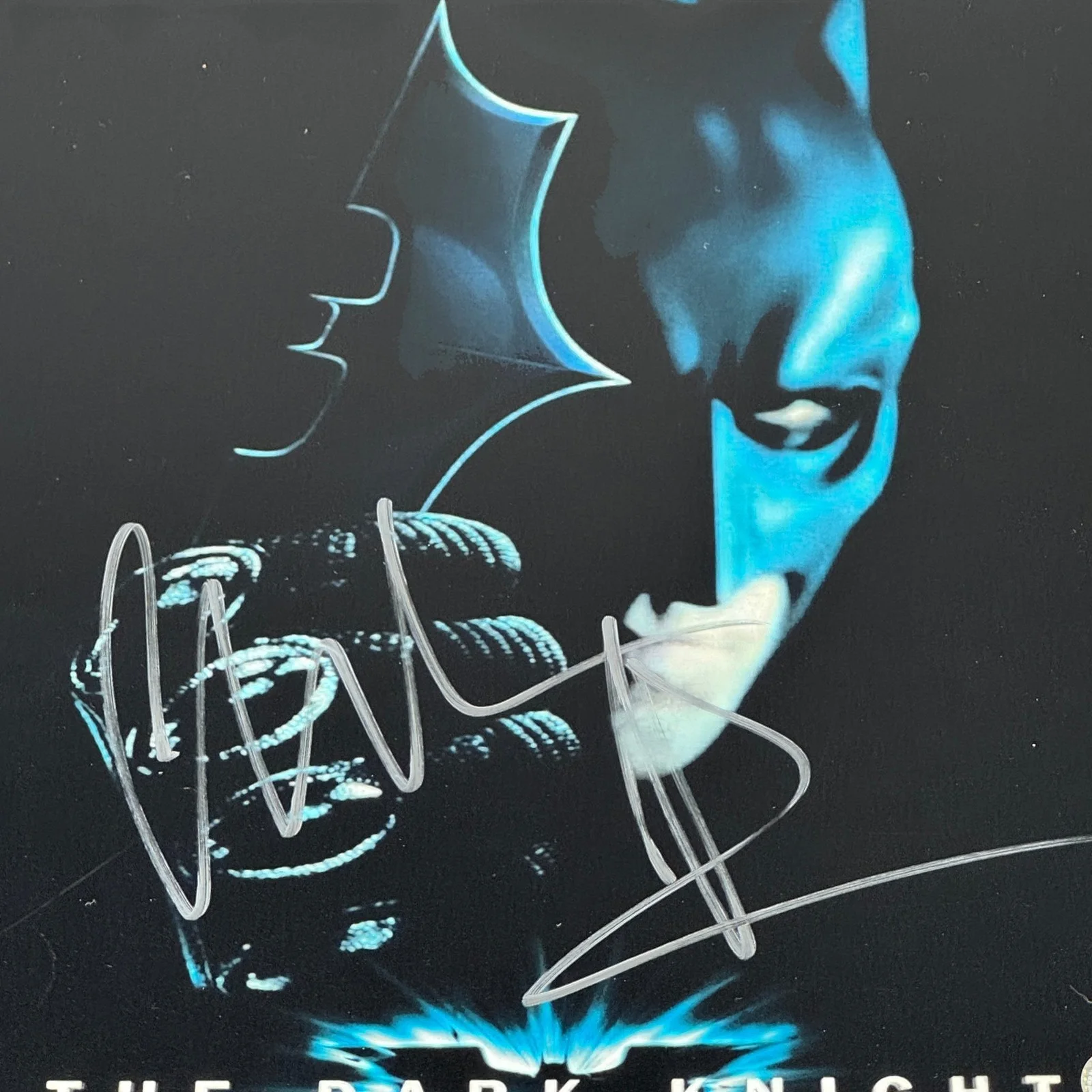 Christian Bale — Christian Bale Signed 11x14 Photo Batman The Dark Knight Autograph Beckett, изображение 2