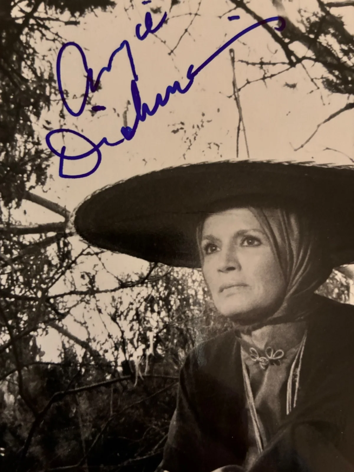 Angie Dickinson — ANGIE DICKINSON Signed 8x10 Photo Charlie Chan Curse of Dragon Queen w/ COA, изображение 3