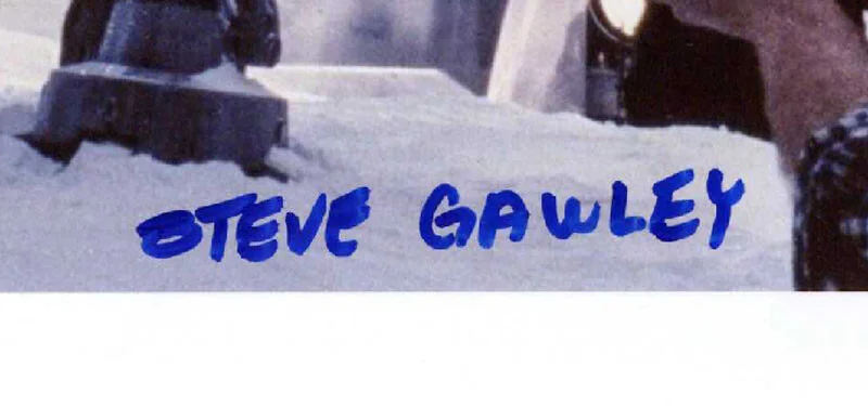JON BERG STEVE GAWLEY SIGNED AUTOGRAPHED 11x14 PHOTO ILM STAR WARS BECKETT BAS, image 3