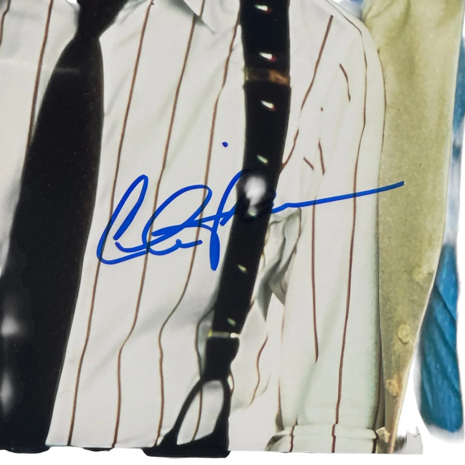 Charlie Sheen, Michael Douglas — Charlie Sheen, Michael Douglas Signed 11x14 Wall Street Photo Autograph Beckett, изображение 2