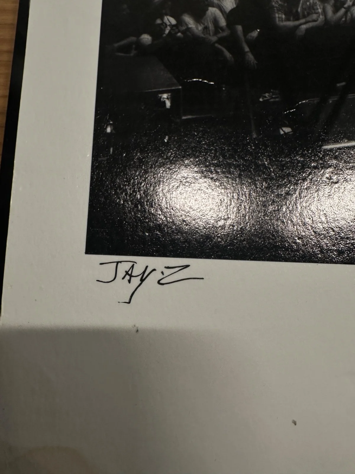 Jay z Bonnaroo 2010 signed photograph, image 3