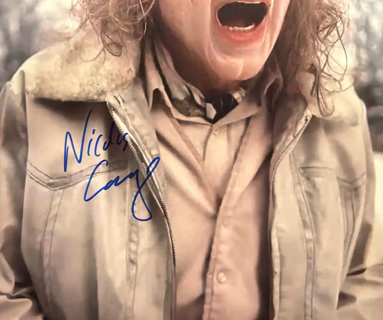 Nicolas Cage — Nicolas Cage Signed 8x10" (LONGLEGS) Authentic Original Autograph GENUINE w/COA, image 3