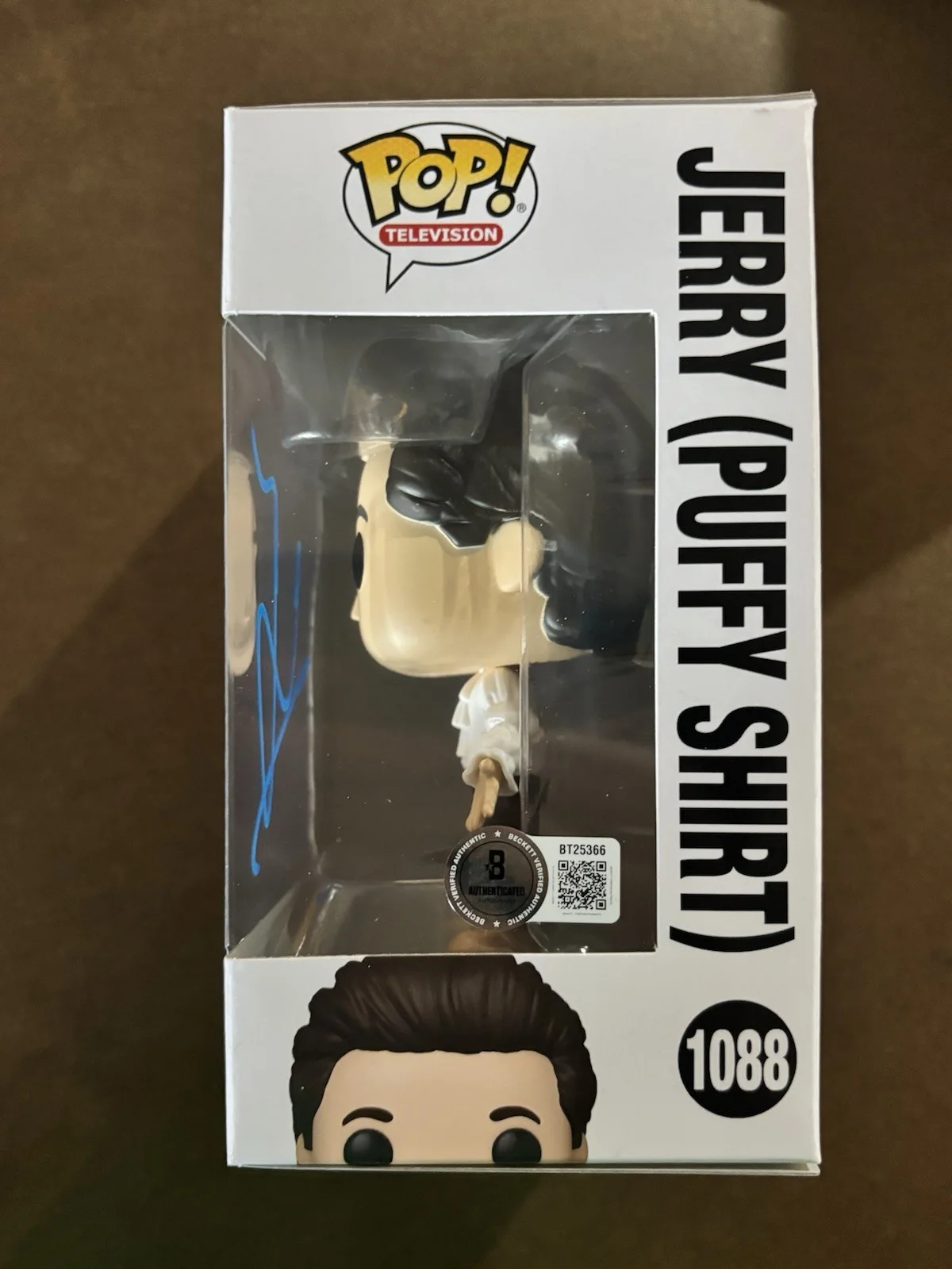 Jerry Seinfeld — Jerry Seinfeld Firmado Autografiado Seinfeld Funko Pop #1088 Beckett Certificado de Autenticidad Auténtico, image 2