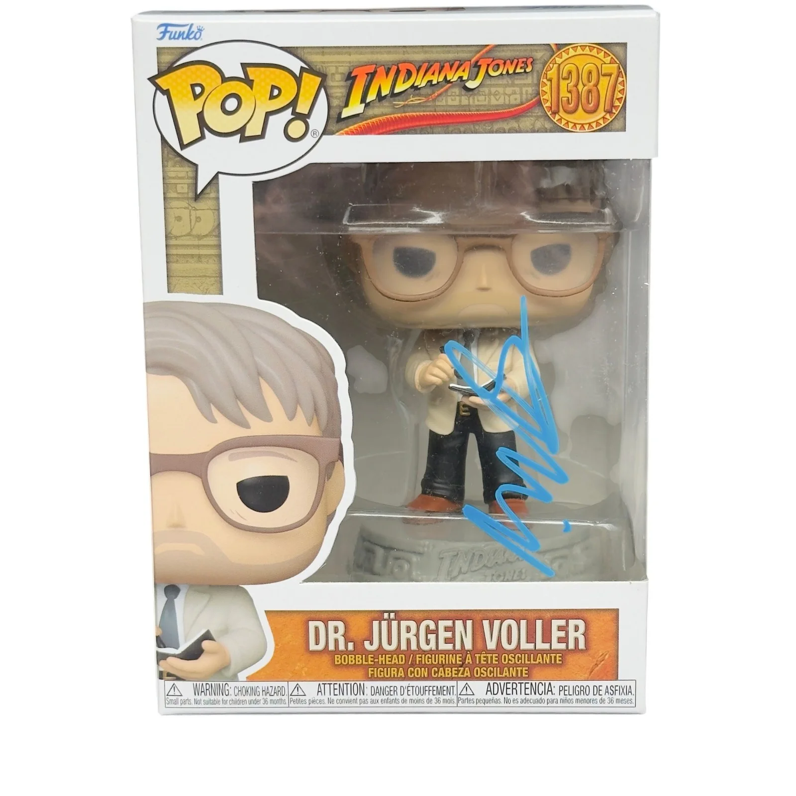Mads Mikkelson — Mads Mikkelson Signed Dr. Jürgen Voller Funko Pop 1387 Beckett Autograph