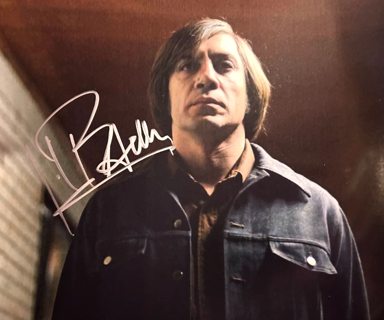 Javier Bardem — Javier Bardem Signed 8x10" (NO COUNTRY...) Authentic Original Autograph w/COA