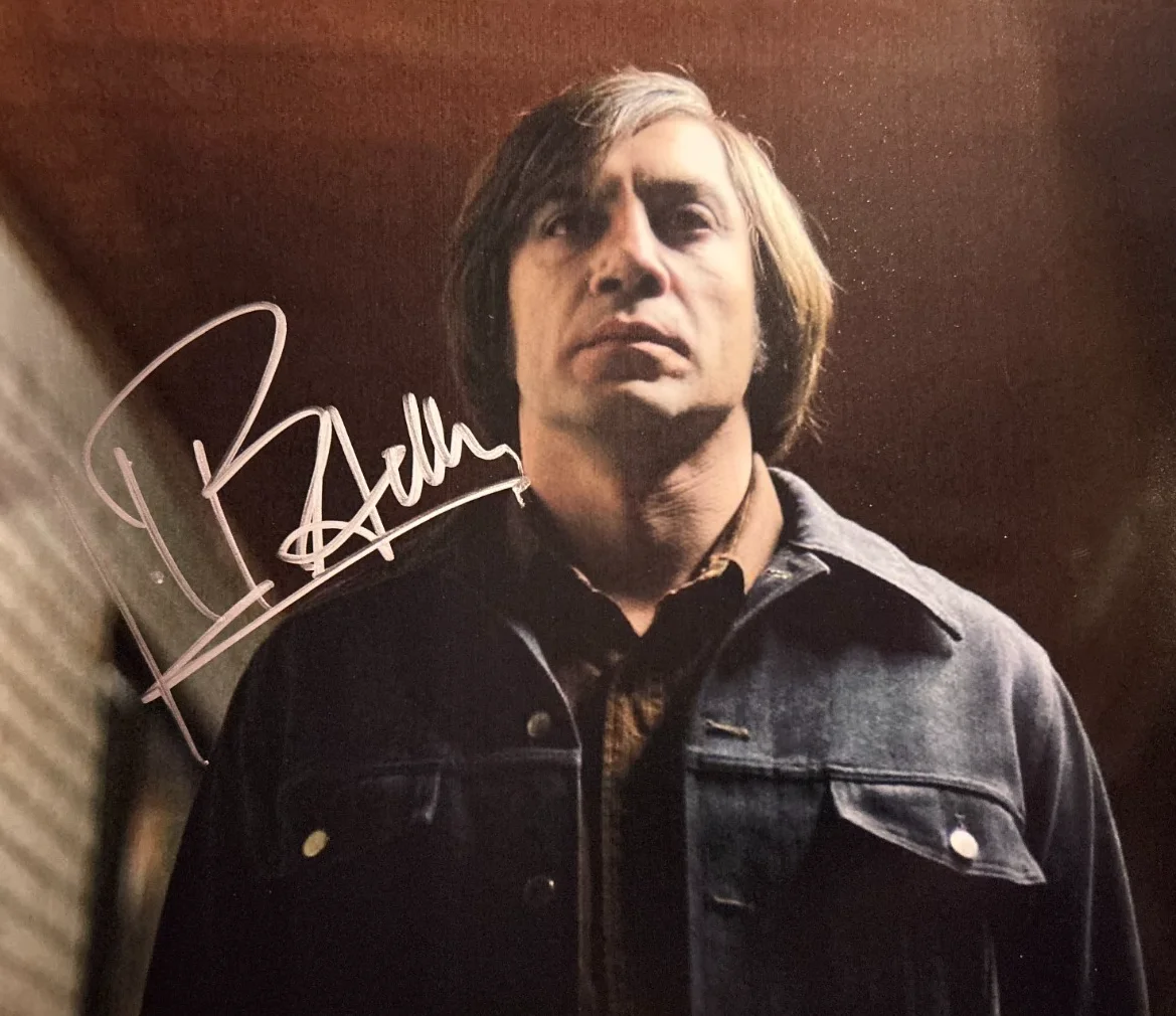 Javier Bardem — Javier Bardem Signed 8x10" (NO COUNTRY...) Authentic Original Autograph w/COA, image 3