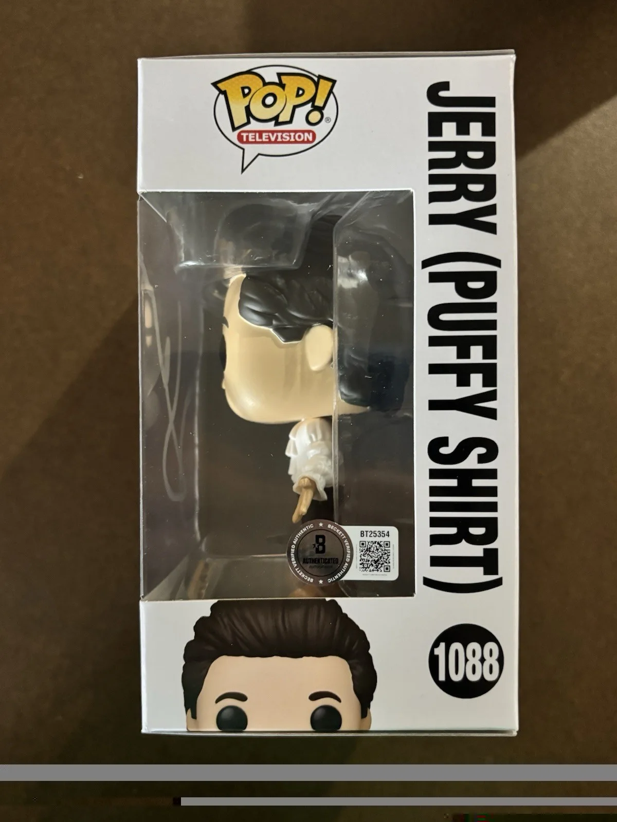 Jerry Seinfeld — Jerry Seinfeld Signed Autographed Seinfeld Funko Pop #1088 Beckett COA AUTHENTIC, изображение 2