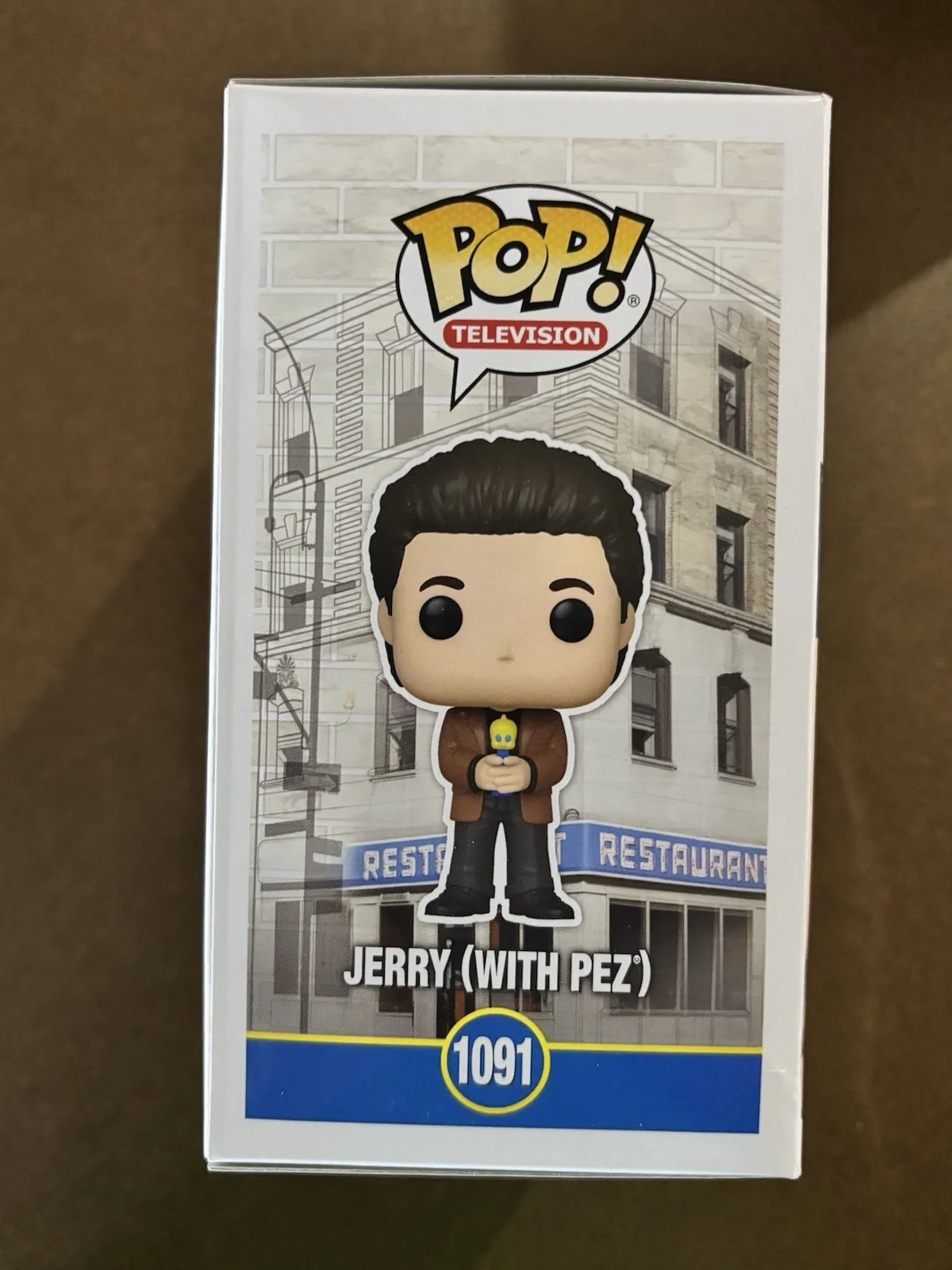Jerry Seinfeld — Jerry Seinfeld Signed Autographed Seinfeld Funko Pop #1091 Beckett COA AUTHENTIC, image 2