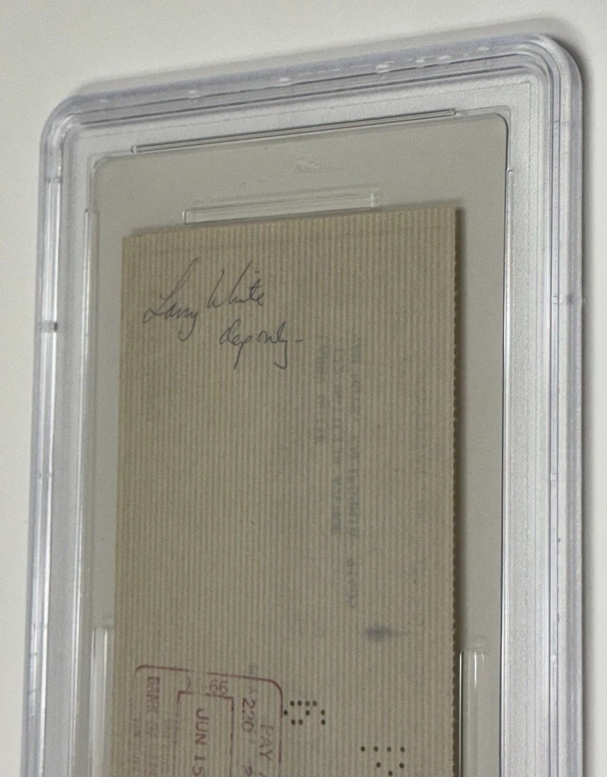 Andy Griffith — Actor Andy Griffith SIGNED Bank Check 1977 PSA/DNA Original, image 4