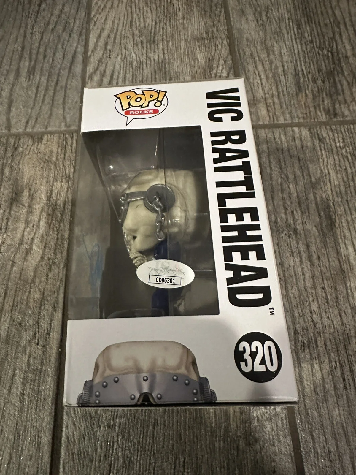 MARTY FRIEDMAN SIGNED MEGADETH VIC RATTLEHEAD FUNKO POP JSA COA AUTOGRAPHED, image 3