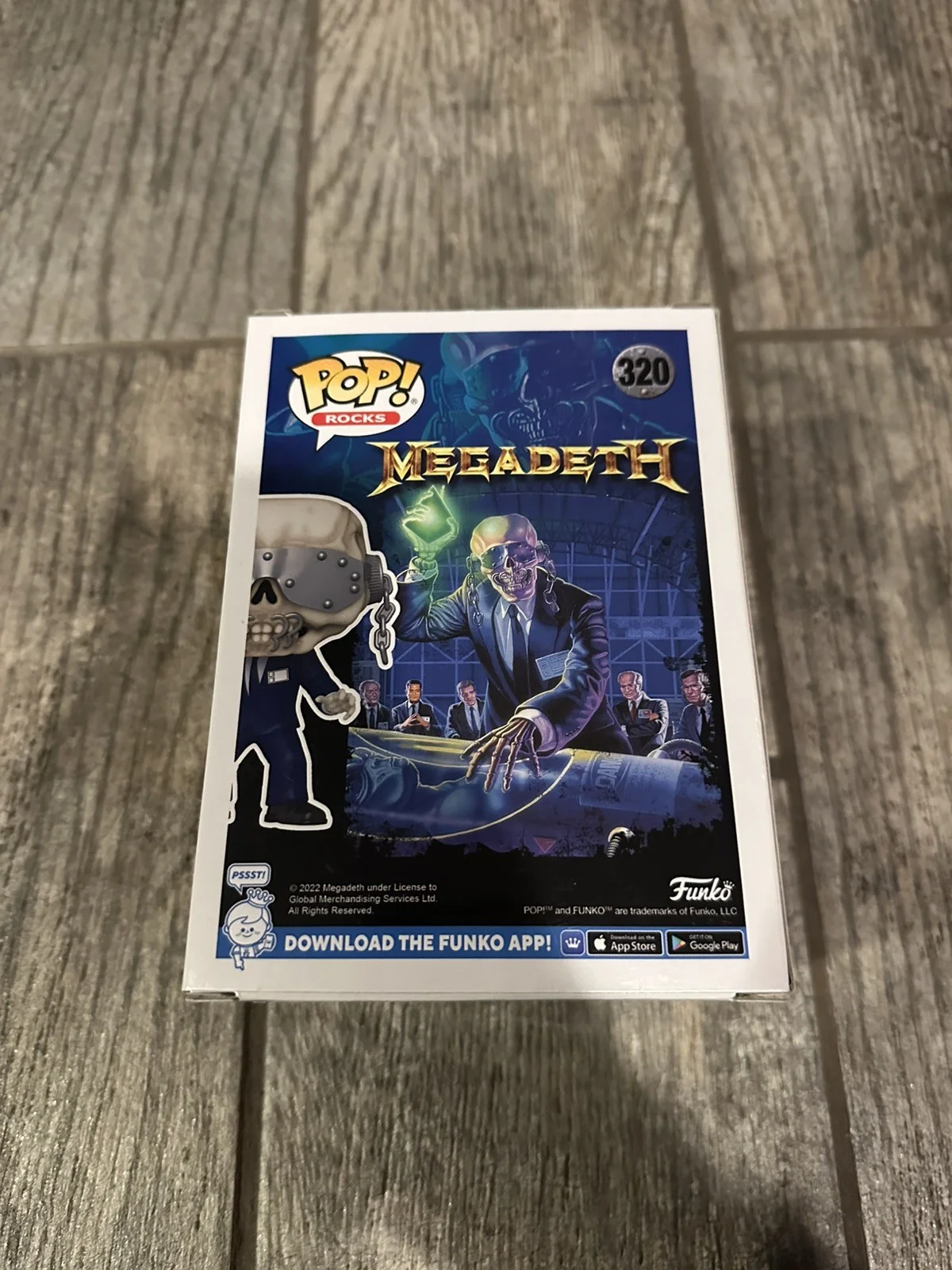 MARTY FRIEDMAN SIGNED MEGADETH VIC RATTLEHEAD FUNKO POP JSA COA AUTOGRAPHED, image 5