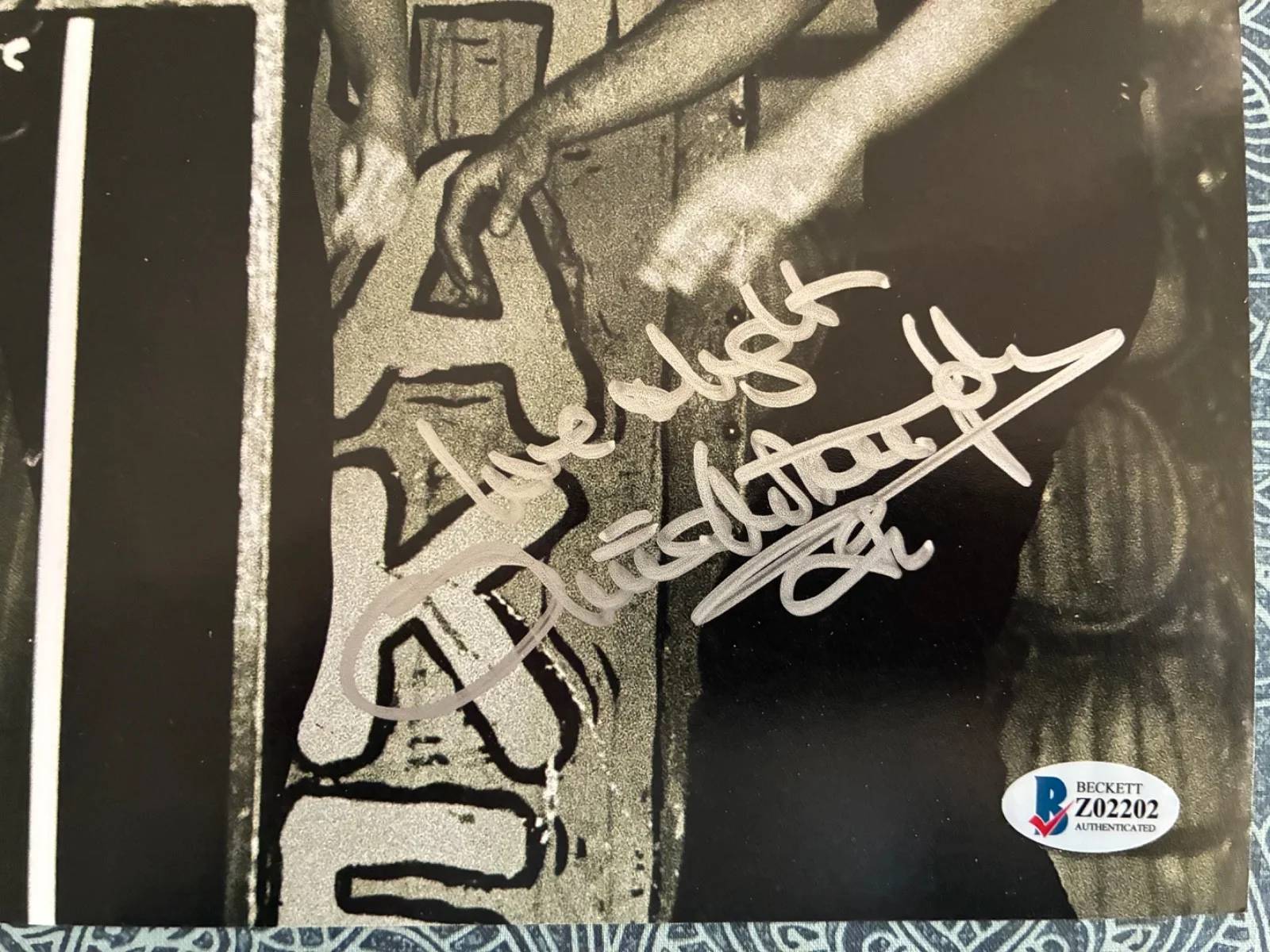 Olivia Newton-John, John Travolta — Olivia Newton-John & John Travolta Signed 8x10 Grease Photo Beckett BAS COA Auto, image 3