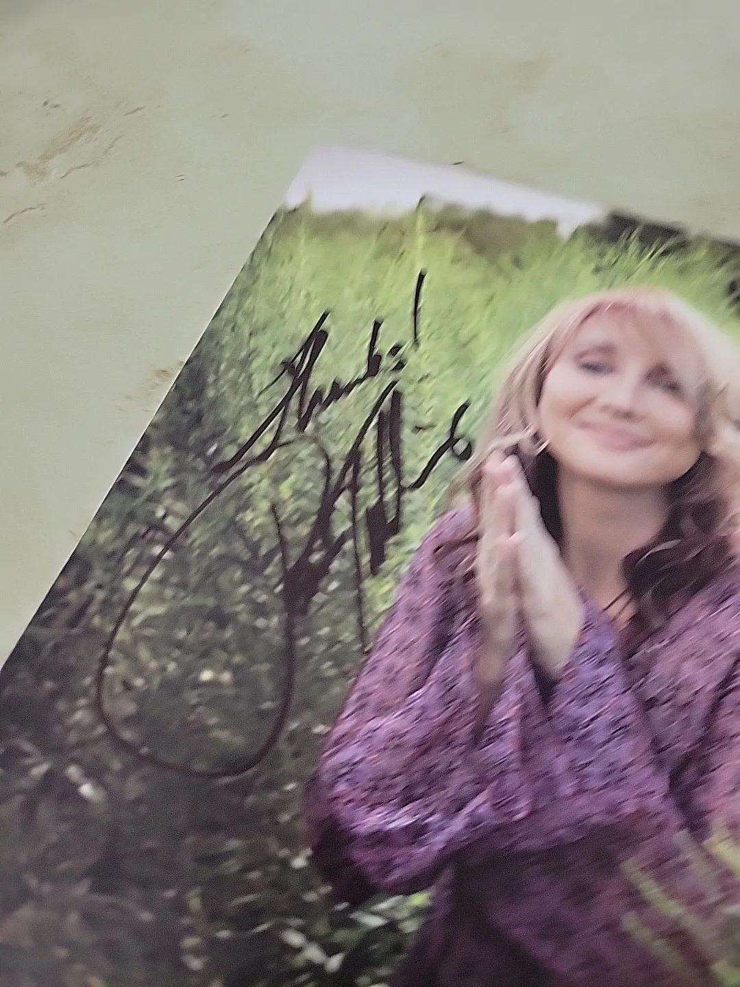 Impresión autógrafa firmada por Pam Tillis 8x10, изображение 2