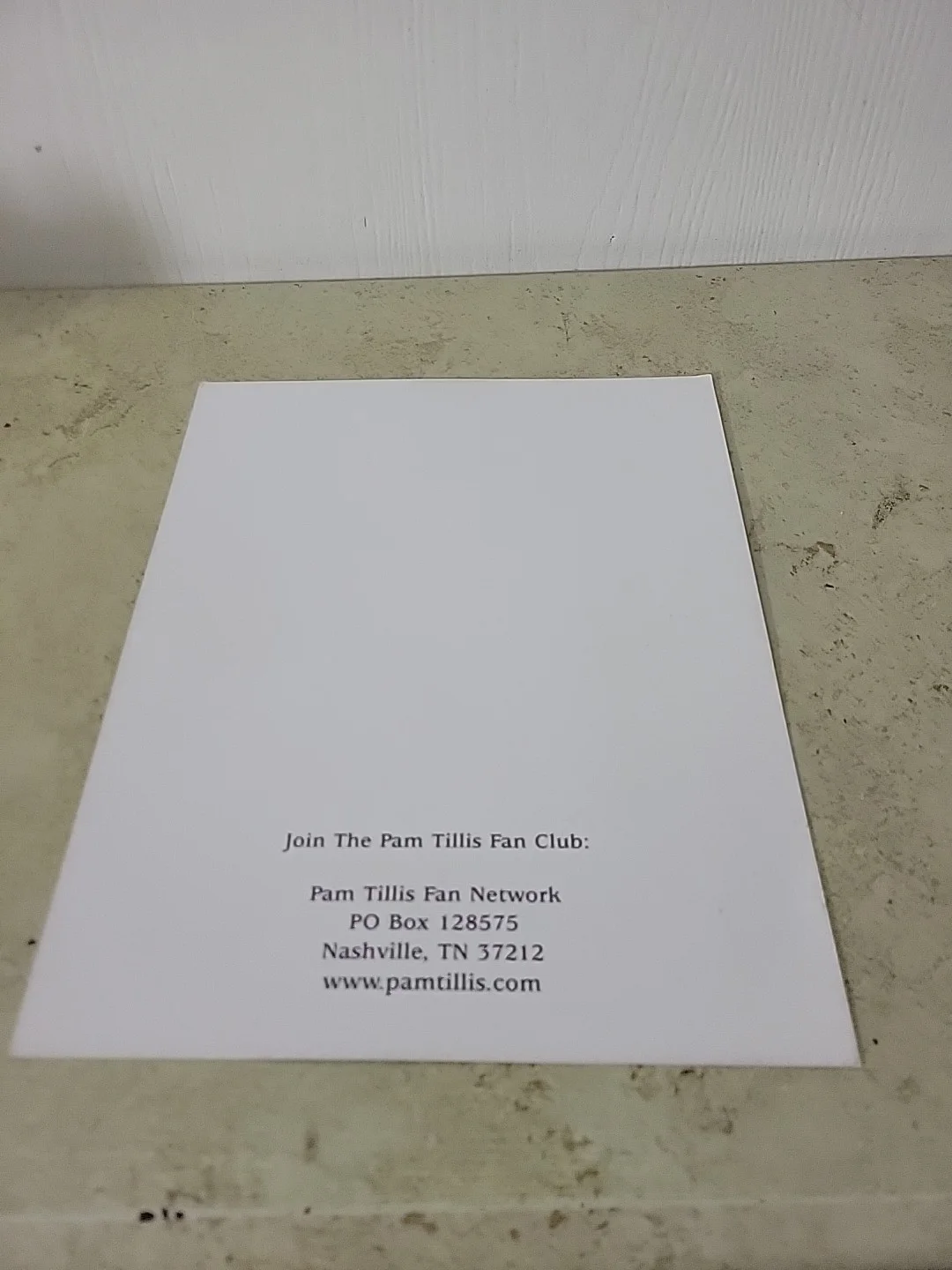 Impresión autógrafa firmada por Pam Tillis 8x10, изображение 3