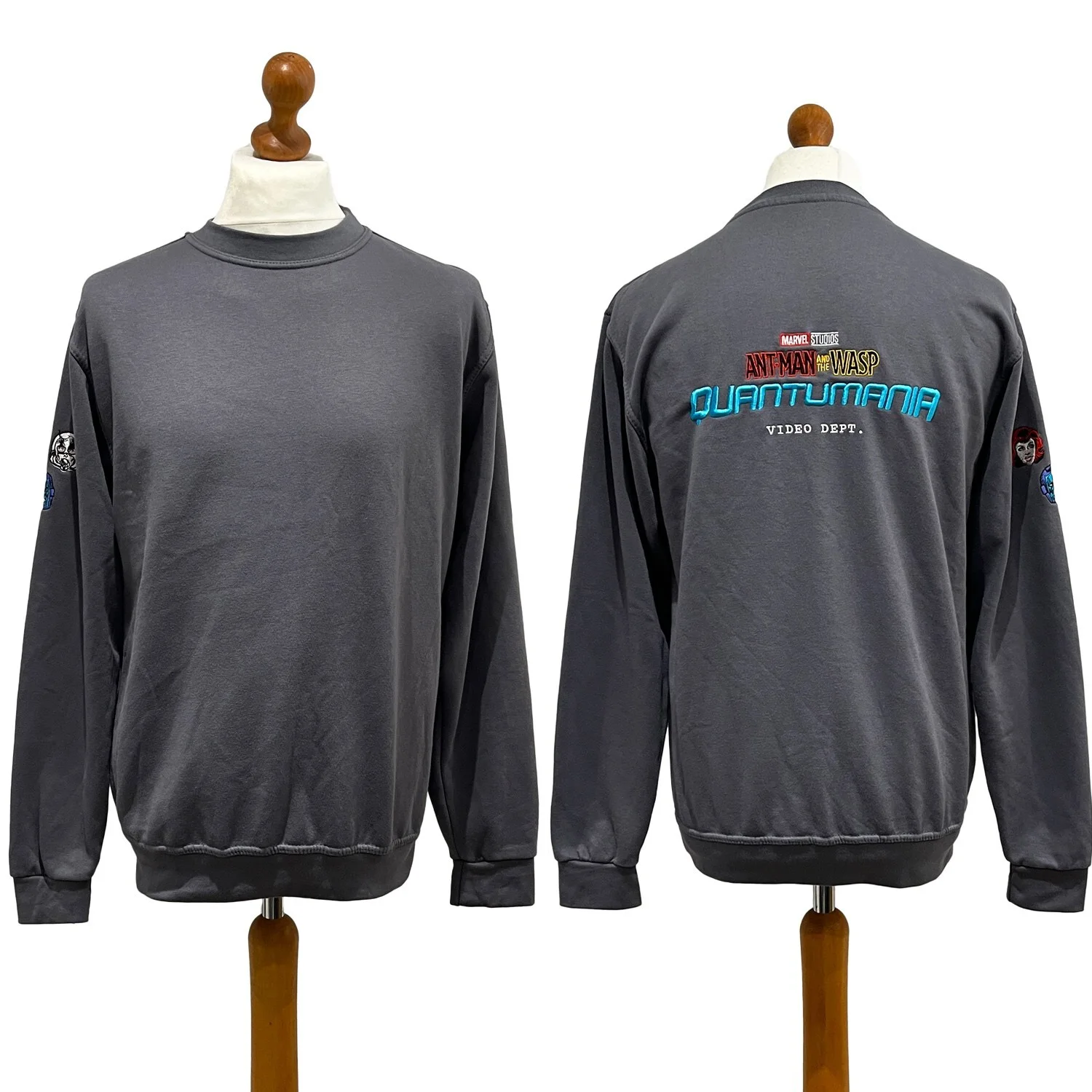ANT-MAN Cast & Crew Sweatshirt Video Dept Movie Marvel Studios Production Gift M, image 5