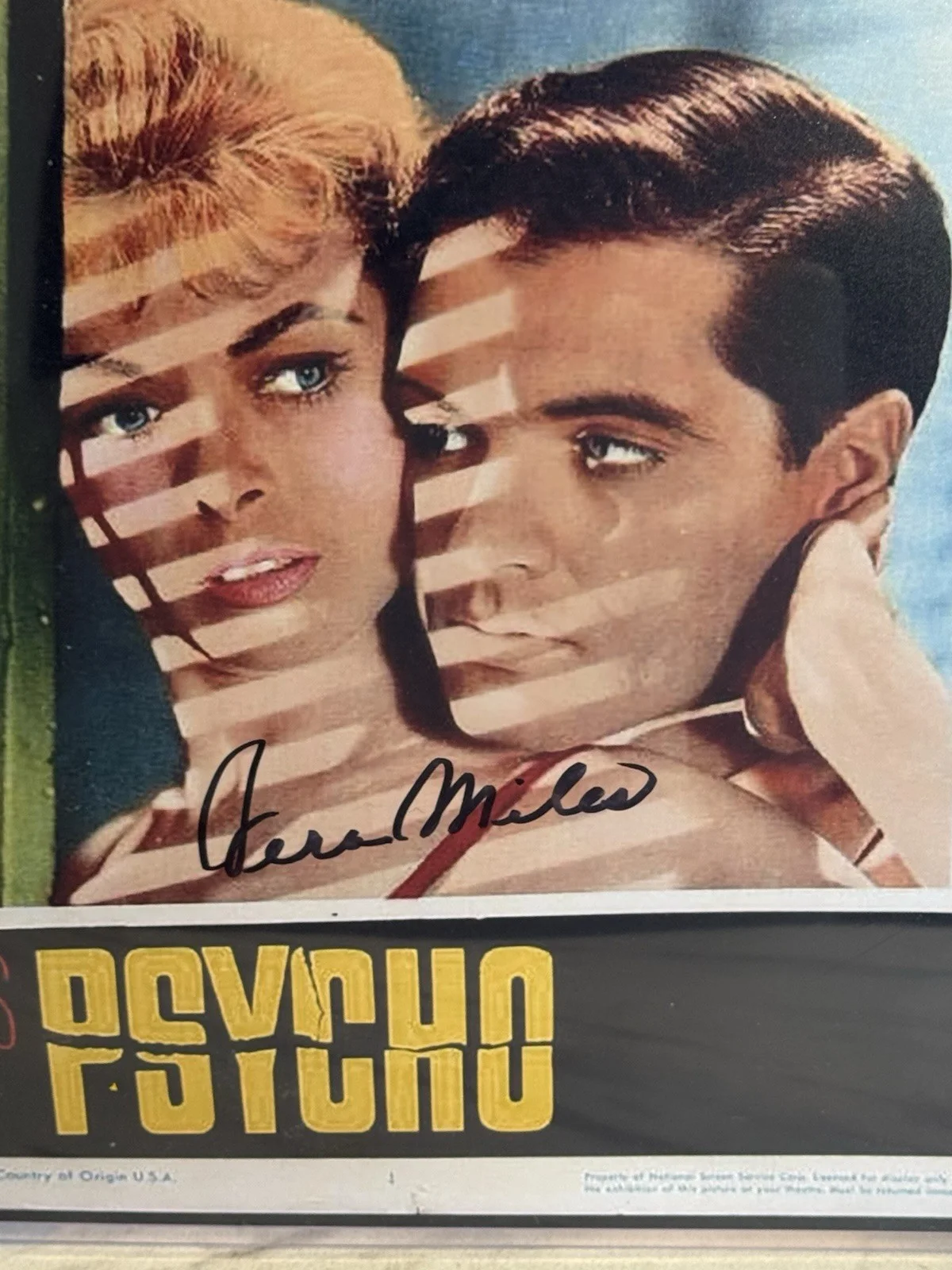 Vera Miles — Vera Miles Signed 11x14 Psycho Movie Color Photo AUTO ACOA COA Rare Art🏆🍿, изображение 5