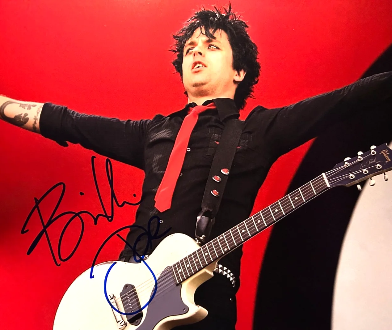 Billie Joe Armstrong (GREEN DAY) Signed Original 8x10" Authentic Autograph w/COA, изображение 5