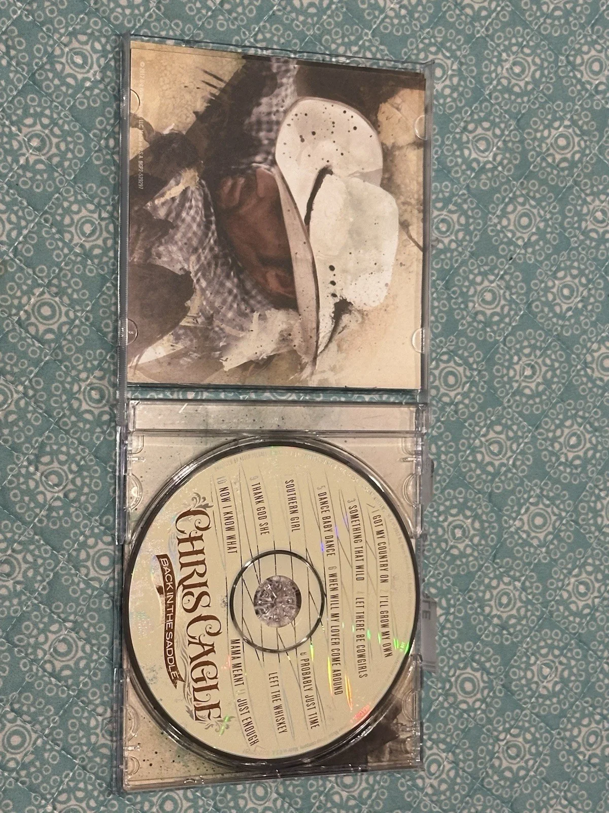 Chris Cagle Autographed Back In The Saddle CD Signed RARE, image 4