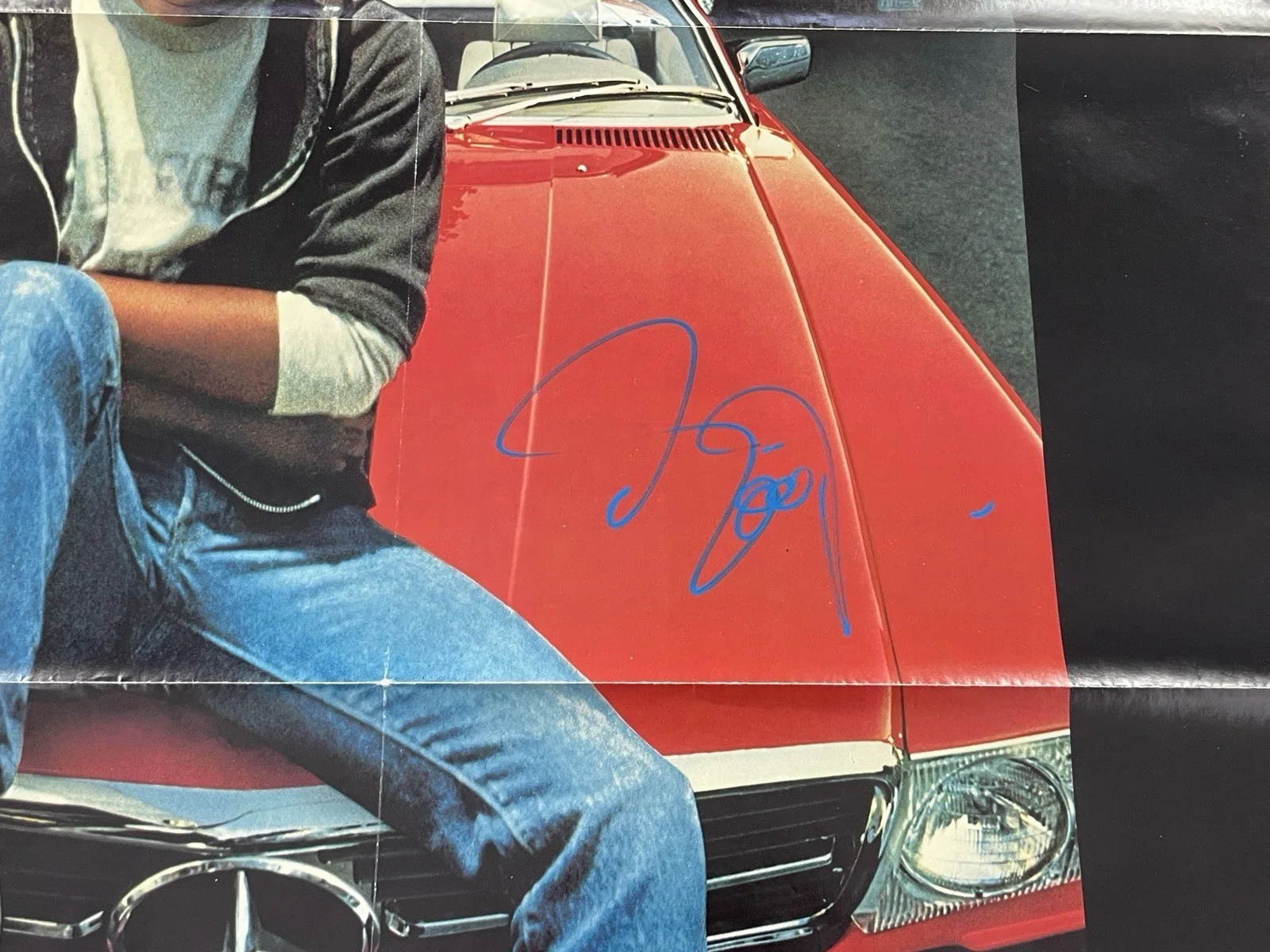 Eddie Murphy — Beverly Hills Cop Autographed 27 x 41 One Sheet Movie Poster Eddie Murphy BAS, image 4
