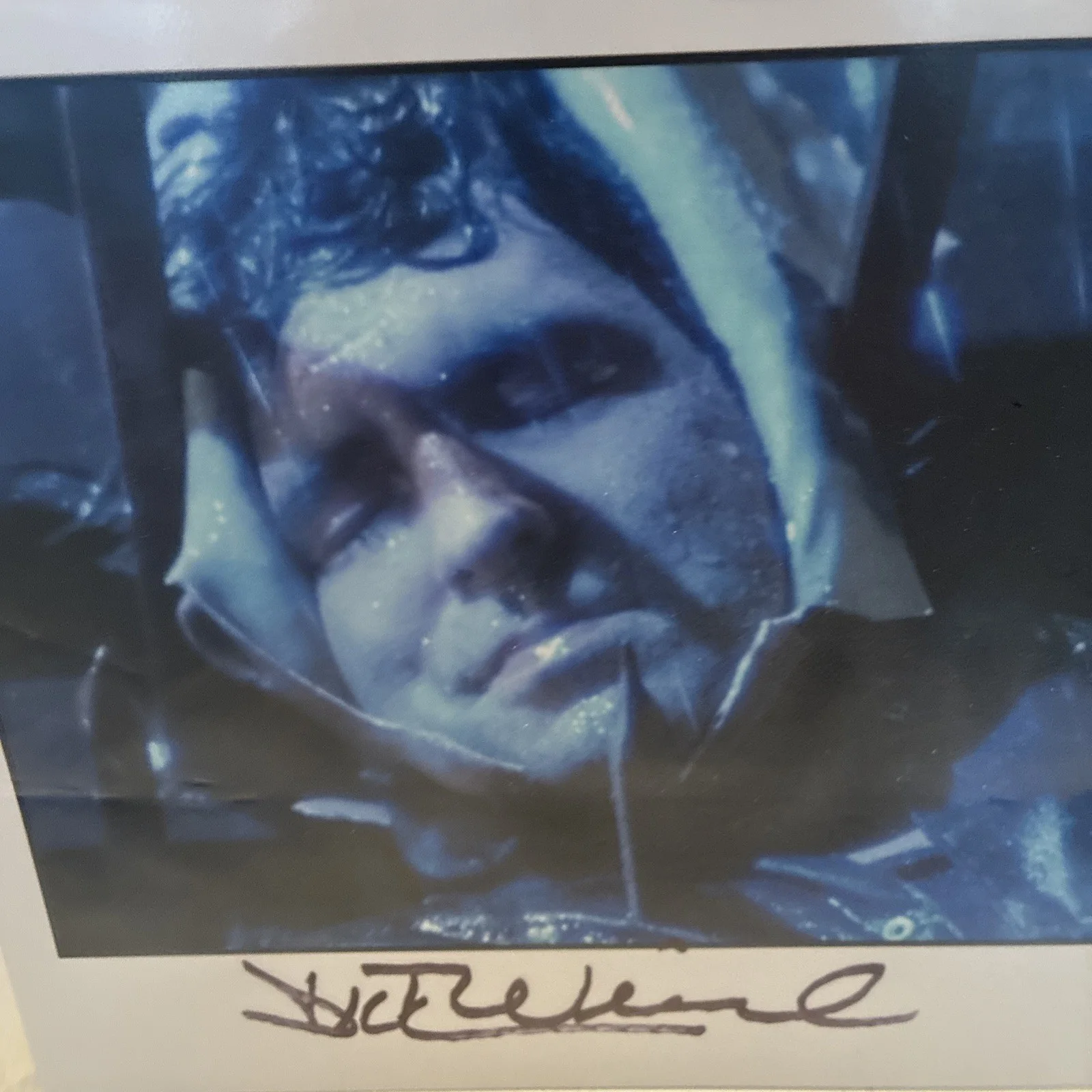 DICK WIEAND SIGNED ROY BURNS PHOTOGRAPH COPYCAT JASON FRIDAY THE 13TH, изображение 2