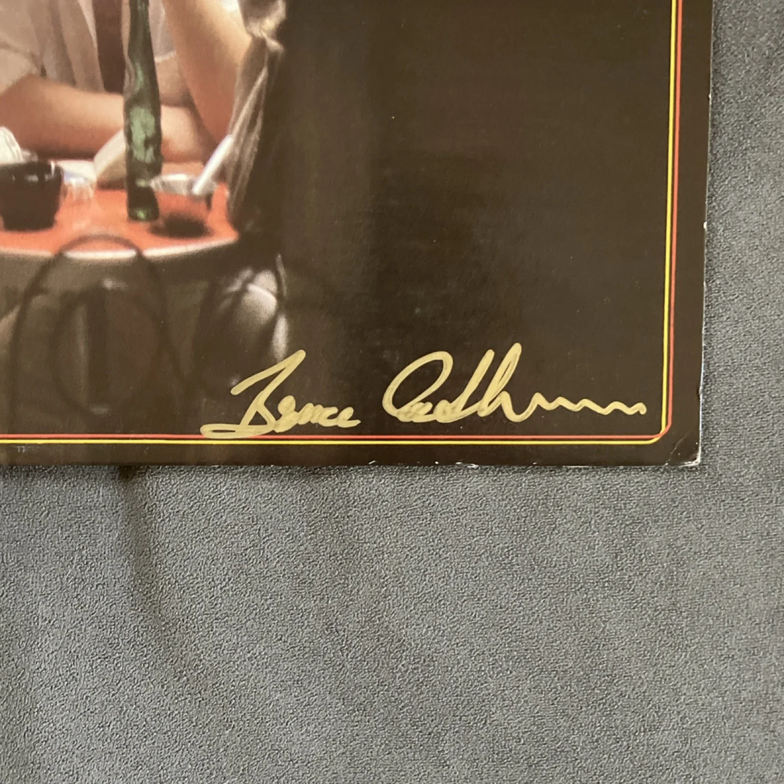 Bruce Cockburn Inner City Front AUTOGRAPHED/SIGNED VINYL True North TN 47, изображение 2