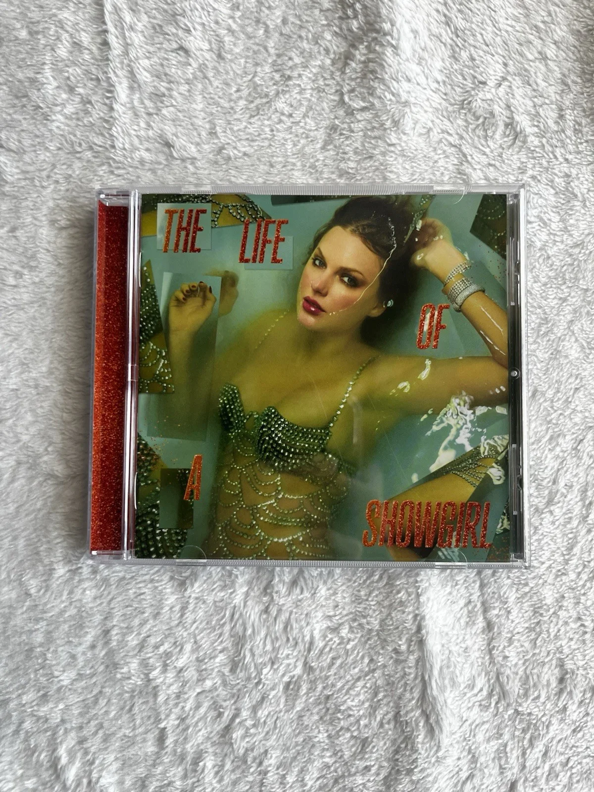 Taylor Swift - The Life of a Showgirl CD + Hand Signed Photo 3, изображение 2