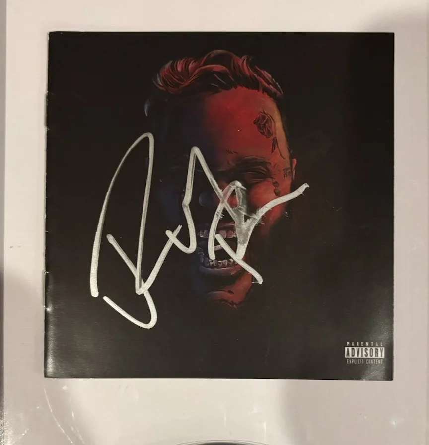 JELLY ROLL SIGNED SELF MEDICATED CD DISPLAY FRAMED JSA AUTHENTICATED, image 2