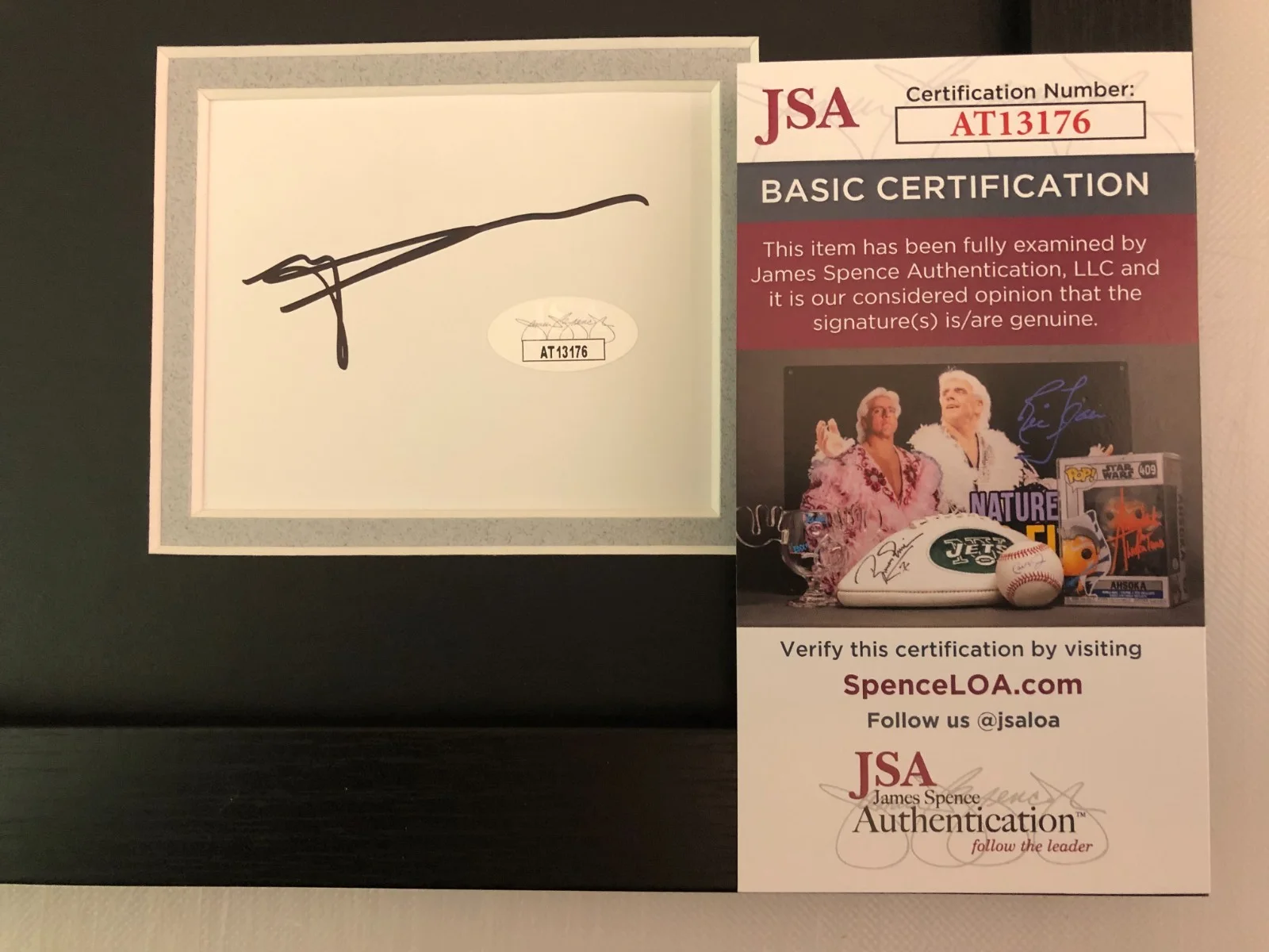 MATTHEW McCONAUGHEY — MATTHEW McCONAUGHEY FRAMED SIGNED PHOTO DISPLAY " INTERSTELLAR" JSA COA, image 3