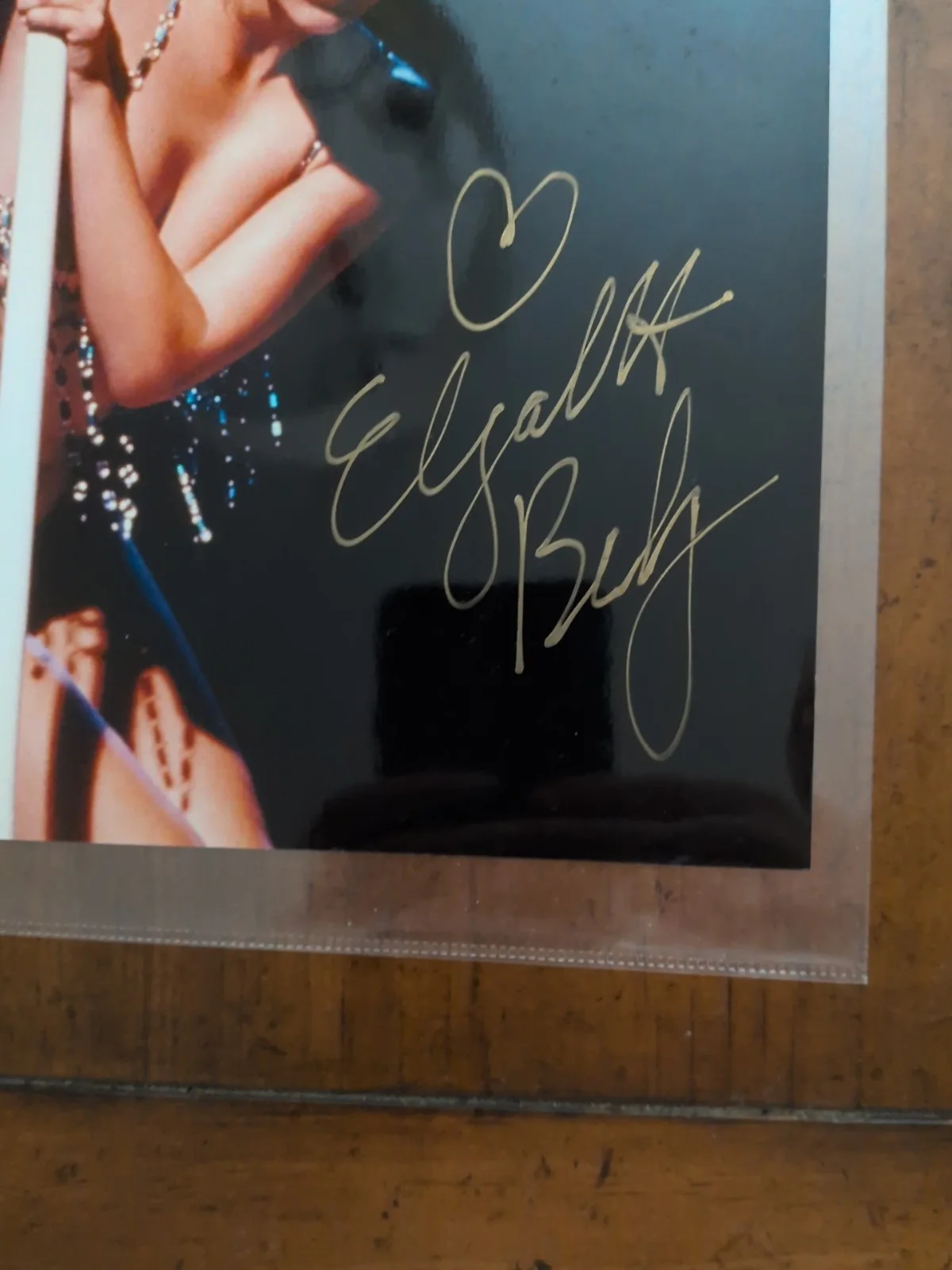 Elizabeth Berkley — Hot Sexy Elizabeth Berkley Signed 8x10 Photo - Showgirls Autograph COA Included, изображение 3