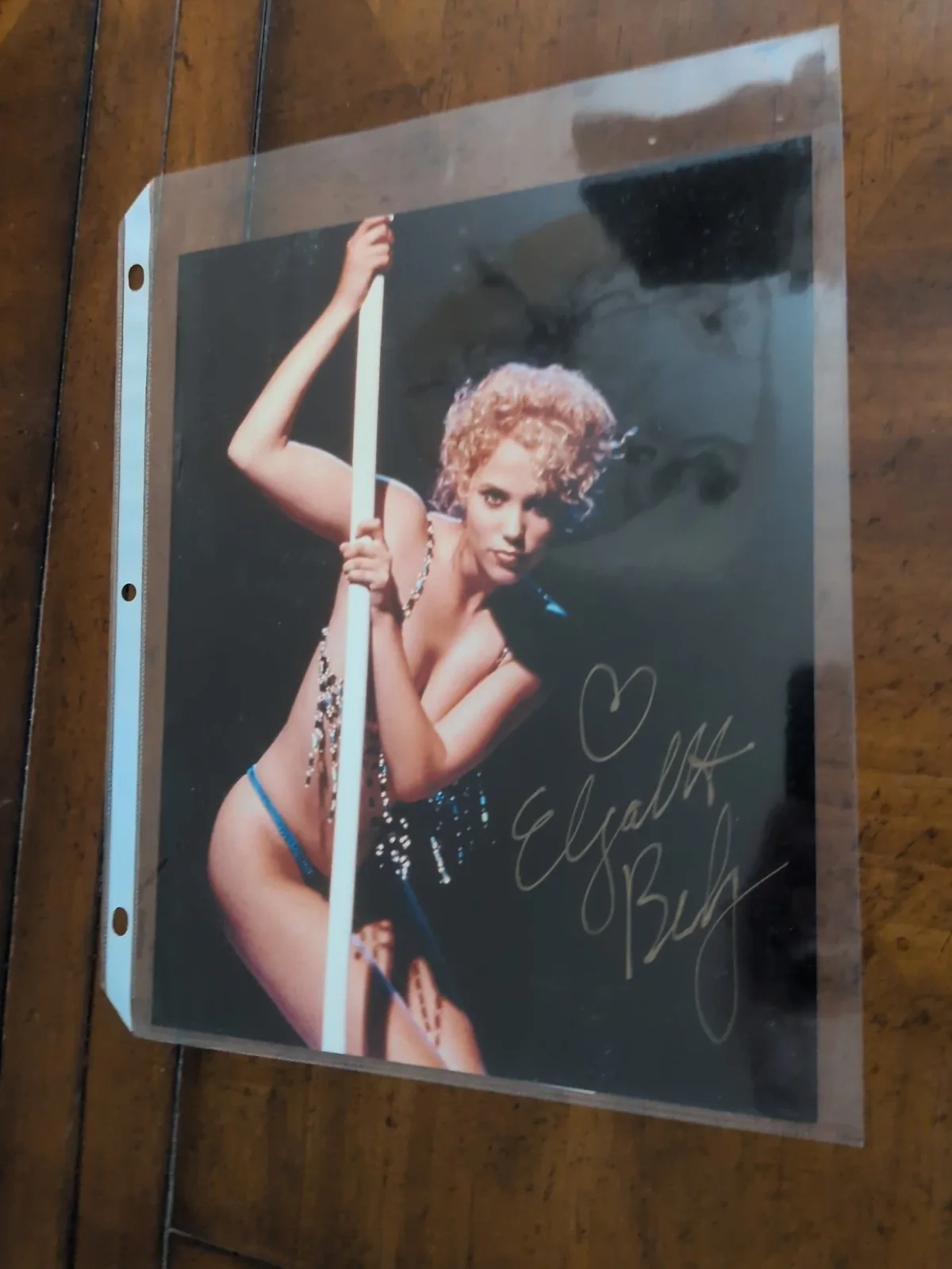 Elizabeth Berkley — Hot Sexy Elizabeth Berkley Signed 8x10 Photo - Showgirls Autograph COA Included, изображение 5