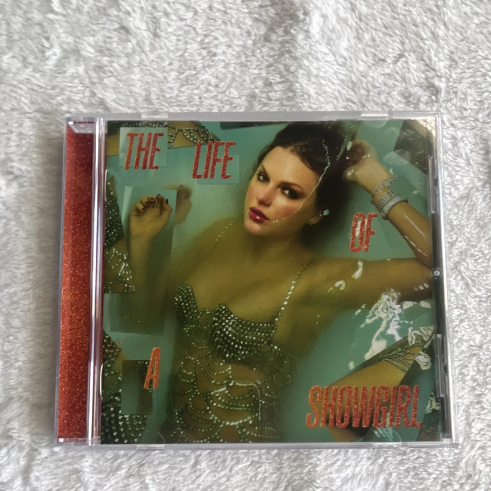 Taylor Swift - The Life of a Showgirl CD + Hand Signed Photo 3, изображение 2