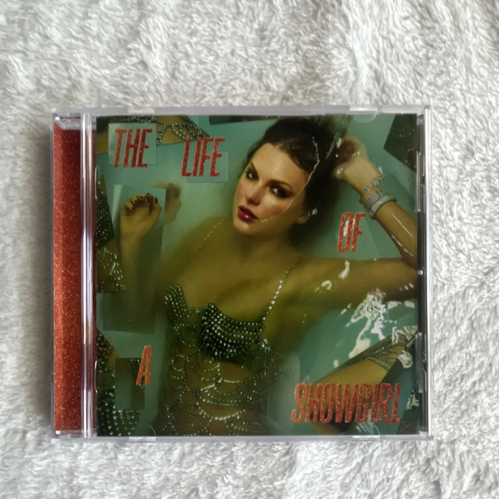 Taylor Swift - The Life of a Showgirl CD + Hand Signed Photo 3, изображение 2