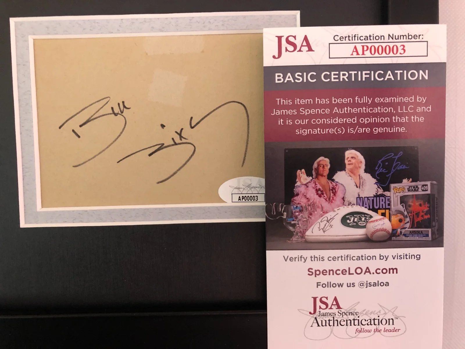 BILL BIXBY, LOU FERRIGNO — BILL BIXBY & LOU FERRIGNO SIGNED PHOTO DISPLAY "THE INCREDIBLE HULK" JSA COA, изображение 3