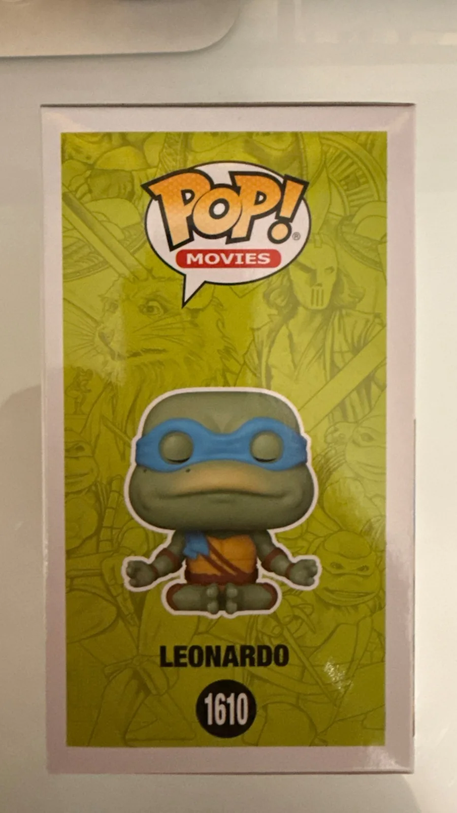 David Forman — TMNT Leonardo FUNKO POP 1610 Autograph signed by David Forman (Coolwaters COA), image 5