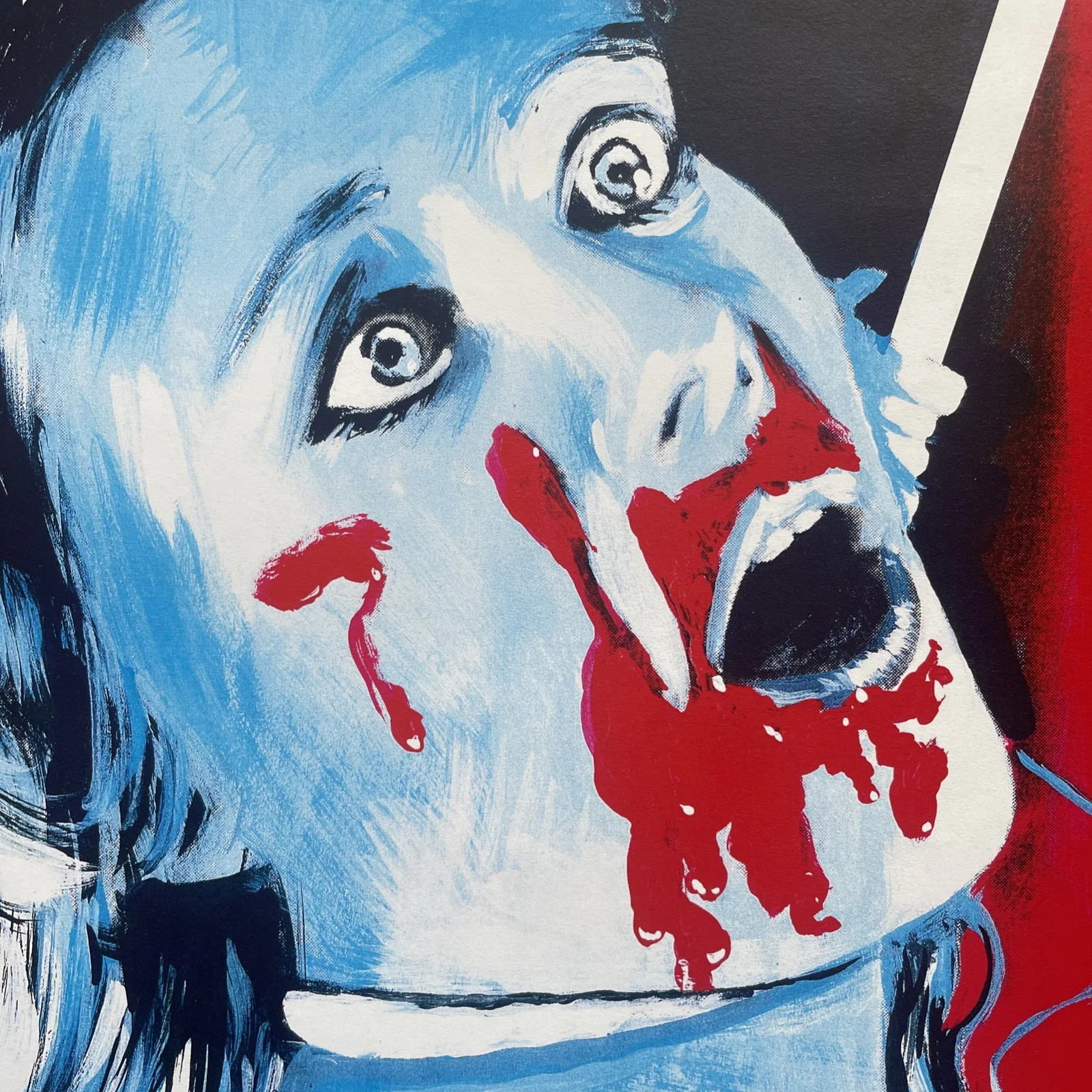 Limited Edition Suspiria Poster Signed by Artist Video Nasties Dario Argento, изображение 3