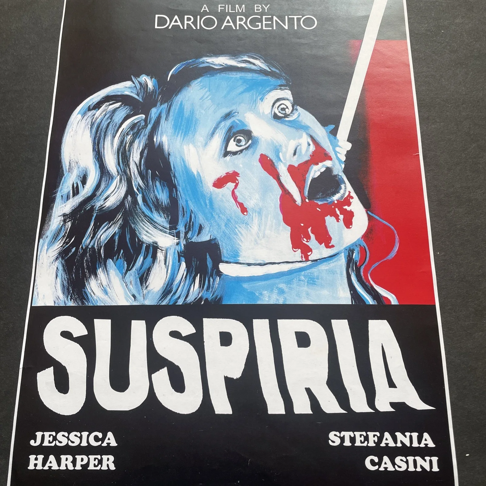 Limited Edition Suspiria Poster Signed by Artist Video Nasties Dario Argento, изображение 5
