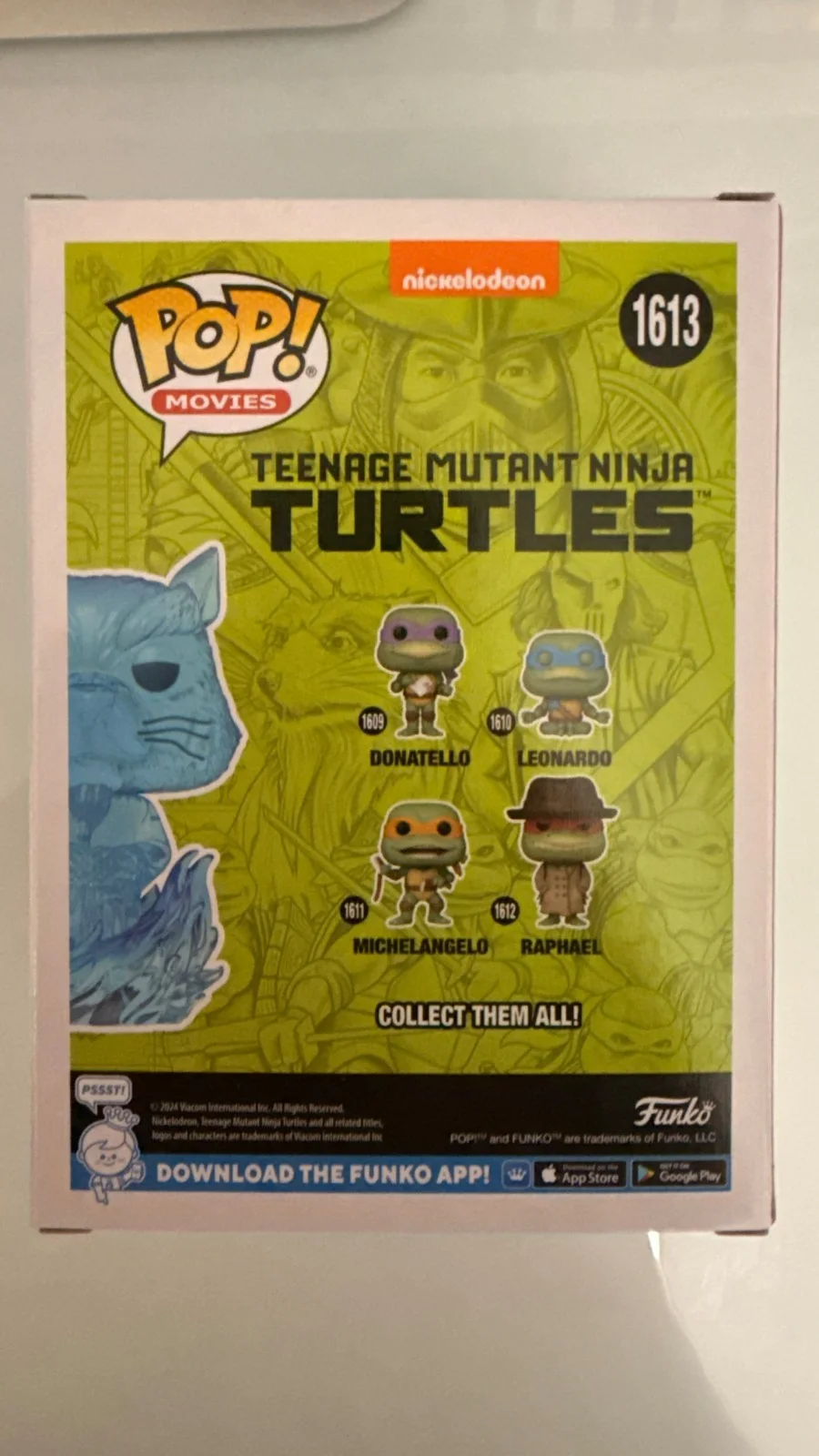 Kevin Clash — TMNT Splinter FUNKO POP 1613 Target Autograph signed by Kevin Clash (Coolwaters), image 3