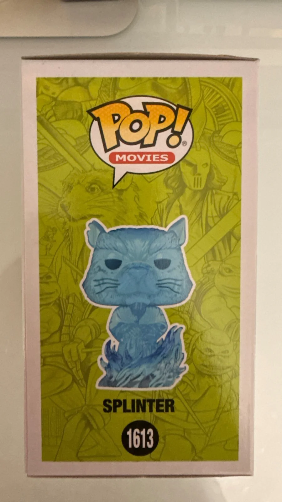 Kevin Clash — TMNT Splinter FUNKO POP 1613 Target Autograph signed by Kevin Clash (Coolwaters), image 4