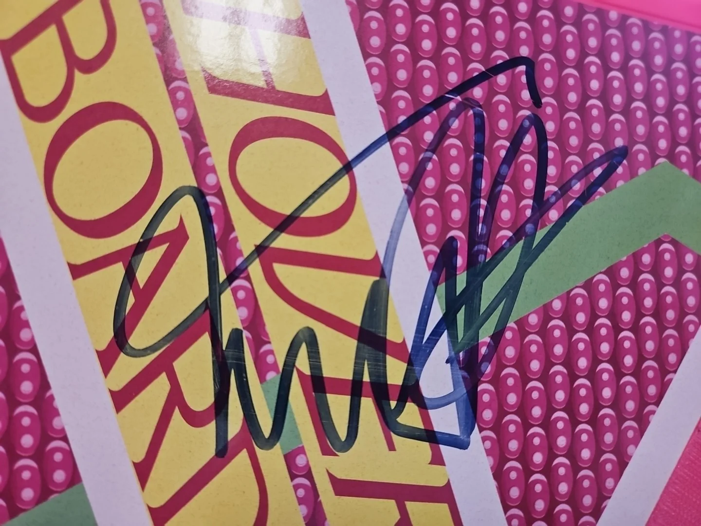 Michael J Fox — Michael J Fox Back To Future autographed signed Hoverboard PSA w/ Original Box, изображение 2